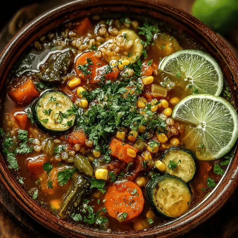 In the realm of comfort food, few dishes can rival a warm, hearty soup that not only satiates your hunger but also nourishes your body. Enter the Hearty Hatch Chili Veggie Soup with Barley—a wholesome blend of flavors and textures that embodies the very essence of healthy eating without sacrificing satisfaction. This flavorful soup is packed with nutritious ingredients, making it an ideal choice for anyone looking to enjoy a filling meal that caters to various dietary preferences.