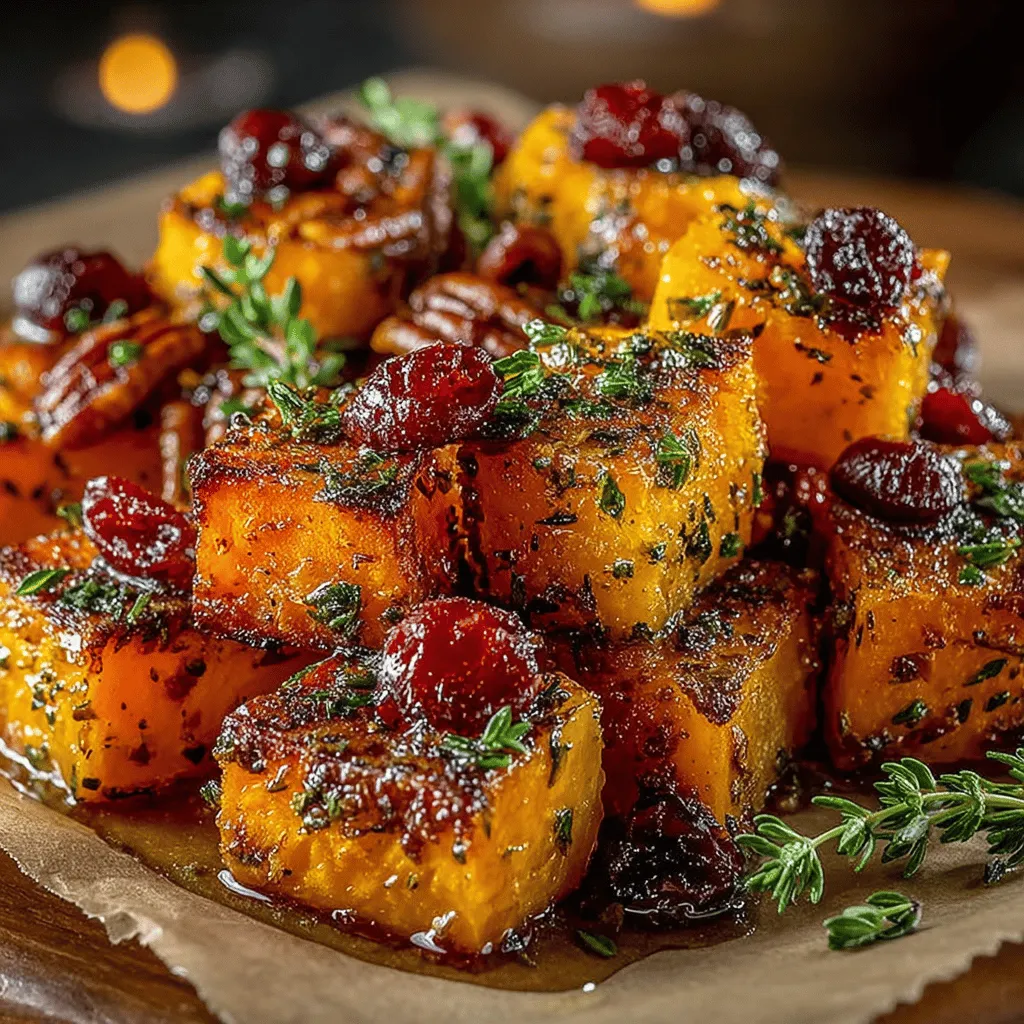 As the leaves turn vibrant shades of orange and gold, the kitchen beckons us to celebrate the flavors of fall. One of the quintessential autumn dishes that captures the essence of the season is Maple Roasted Butternut Squash & Cranberries. This recipe combines the natural sweetness of butternut squash with the tangy burst of cranberries, creating a delightful balance that warms the heart and pleases the palate. The harmonious blend of these ingredients not only embodies the spirit of autumn but also brings a splash of color to any table, making it a perfect centerpiece for seasonal gatherings. In this article, we will explore the step-by-step process of making this dish, delve into its health benefits, and highlight its versatility as a side or a main dish.
