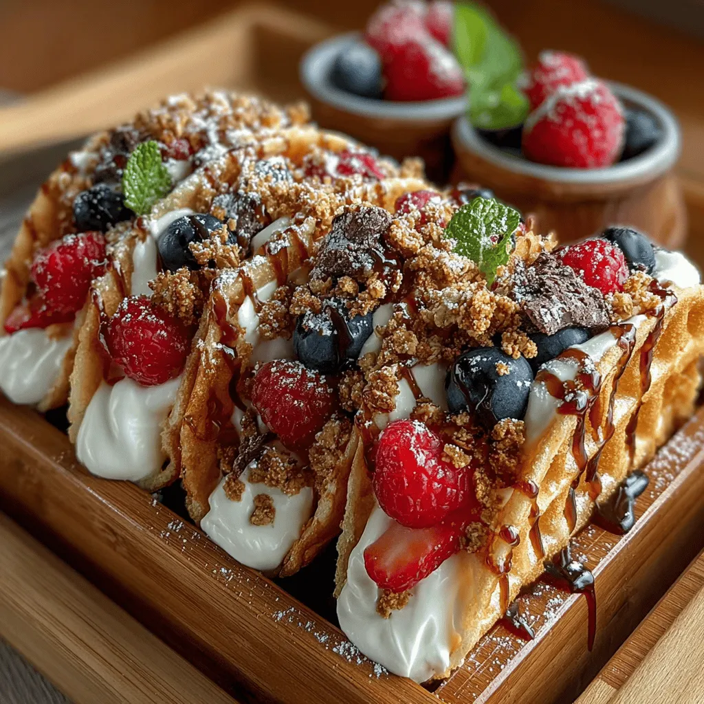 Waffles and tacos are two beloved culinary staples that have taken the world by storm. Waffles, with their crispy exterior and fluffy interior, offer a delightful breakfast experience, while tacos, known for their versatility and vibrant flavors, have become a favorite for any meal of the day. Imagine the joy of merging these two iconic dishes into one delectable creation. Enter Waffle Tacos Delight, a fun and innovative recipe that combines the best of both worlds, resulting in a dish that is sure to impress breakfast enthusiasts and brunch-goers alike.
