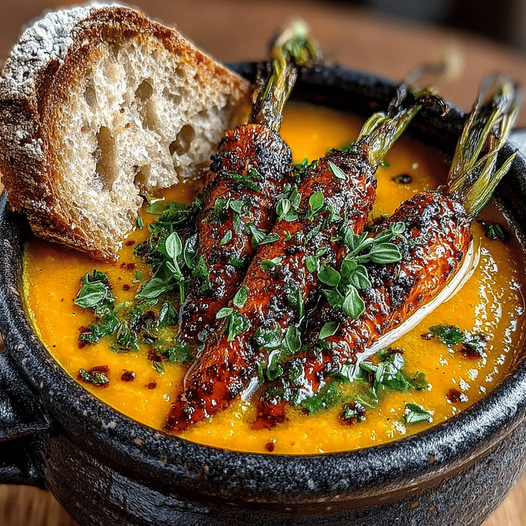 As the chill of autumn settles in and winter approaches, there’s nothing more comforting than a warm bowl of soup. One dish that embodies both heartiness and flavor is Maple Roasted Carrot Soup. This delightful recipe combines the natural sweetness of roasted carrots with the rich, complex notes of pure maple syrup, creating a velvety soup that’s perfect for cozy nights in. Whether you’re looking for a healthy weeknight dinner or a stunning starter for a festive gathering, this soup is sure to impress.