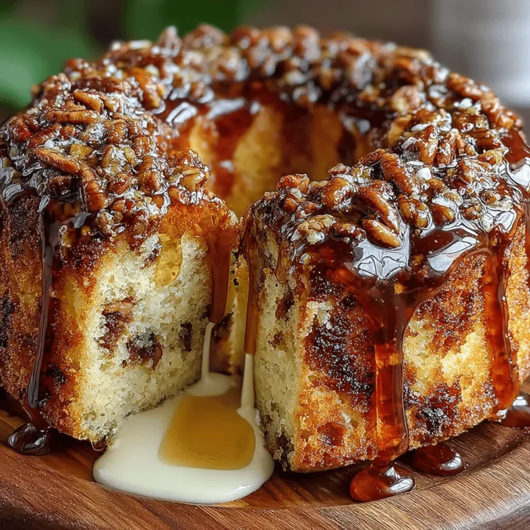 Creating a delicious Maple Pecan Brown Butter Cake starts with the careful mixing of ingredients. This process is crucial for achieving the perfect texture and flavor.