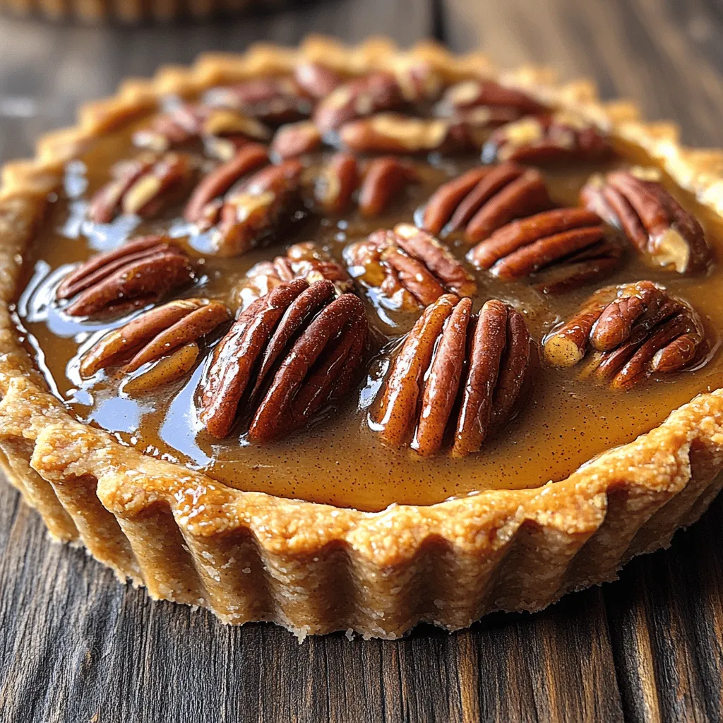 The Apple Butter Pecan Tart is a charming dessert that beautifully marries the rich flavors of spiced apple butter with the satisfying crunch of toasted pecans. This tart offers a delightful balance of sweetness and nuttiness, making it a perfect treat for anyone who appreciates the comforting taste of fall. With a buttery, flaky crust cradling a velvety filling, every bite captures the essence of autumn in a way that warms the heart and satisfies the palate.