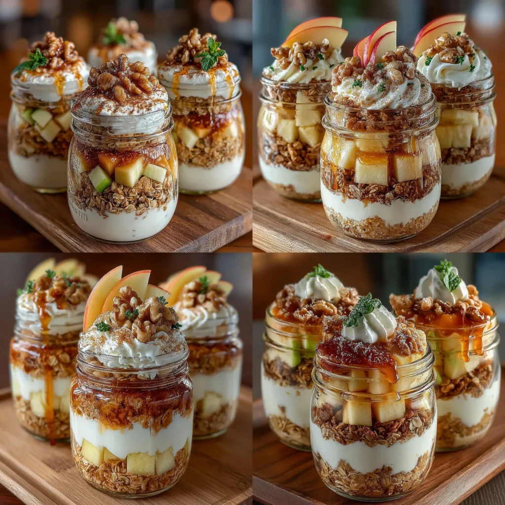 In today’s fast-paced world, finding healthy snack options that are both satisfying and delicious can be a challenge. Enter the Heavenly Apple Granola Parfait Snack Jars. This delightful recipe combines the natural sweetness of fresh apples, the creaminess of Greek yogurt, and the satisfying crunch of granola, making it an ideal choice for breakfast, a mid-afternoon snack, or even dessert. Not only does it please the palate, but it also offers a wealth of nutritional benefits that can help you maintain a balanced diet.