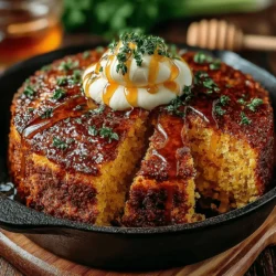 Sweet Honey Butter Cornbread Recipe