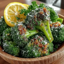 Garlic Parmesan Roasted Broccoli: A Flavorful Side Dish