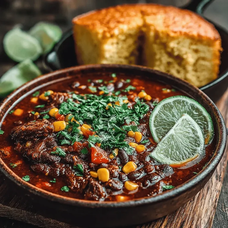 As the temperatures drop and the days grow shorter, there's nothing quite like a warm bowl of chili to bring comfort and satisfaction. Cozy Black Bean Chili with Sweet Cornbread is a delightful dish that embodies the essence of hearty winter meals. This recipe not only warms the body but also nourishes the soul, making it the perfect choice for family gatherings, casual dinners, or a cozy night in. The bold flavors of the chili combined with the sweet, crumbly cornbread create a symphony of tastes and textures that is sure to please any palate.