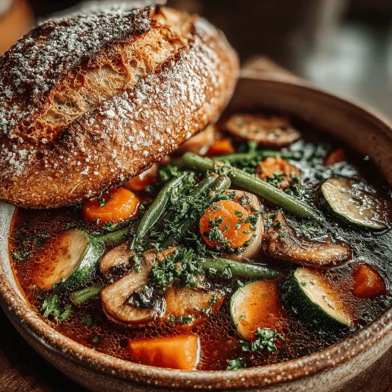 Understanding the joy of a warm, hearty meal can redefine comfort food. Hearty Vegetable Stew with Rustic Bread is not just a dish; it is a celebration of wholesome ingredients that nourish both body and soul. This comforting stew, brimming with vibrant vegetables, embodies the essence of home cooking and is perfect for any occasion—be it a chilly evening at home or a cozy family gathering. As we embark on this culinary journey, we will explore the ingredients, preparation steps, and the delightful experience of creating this wholesome meal.