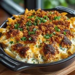 Spicy Cheesy Buffalo Chicken Pasta Bake
