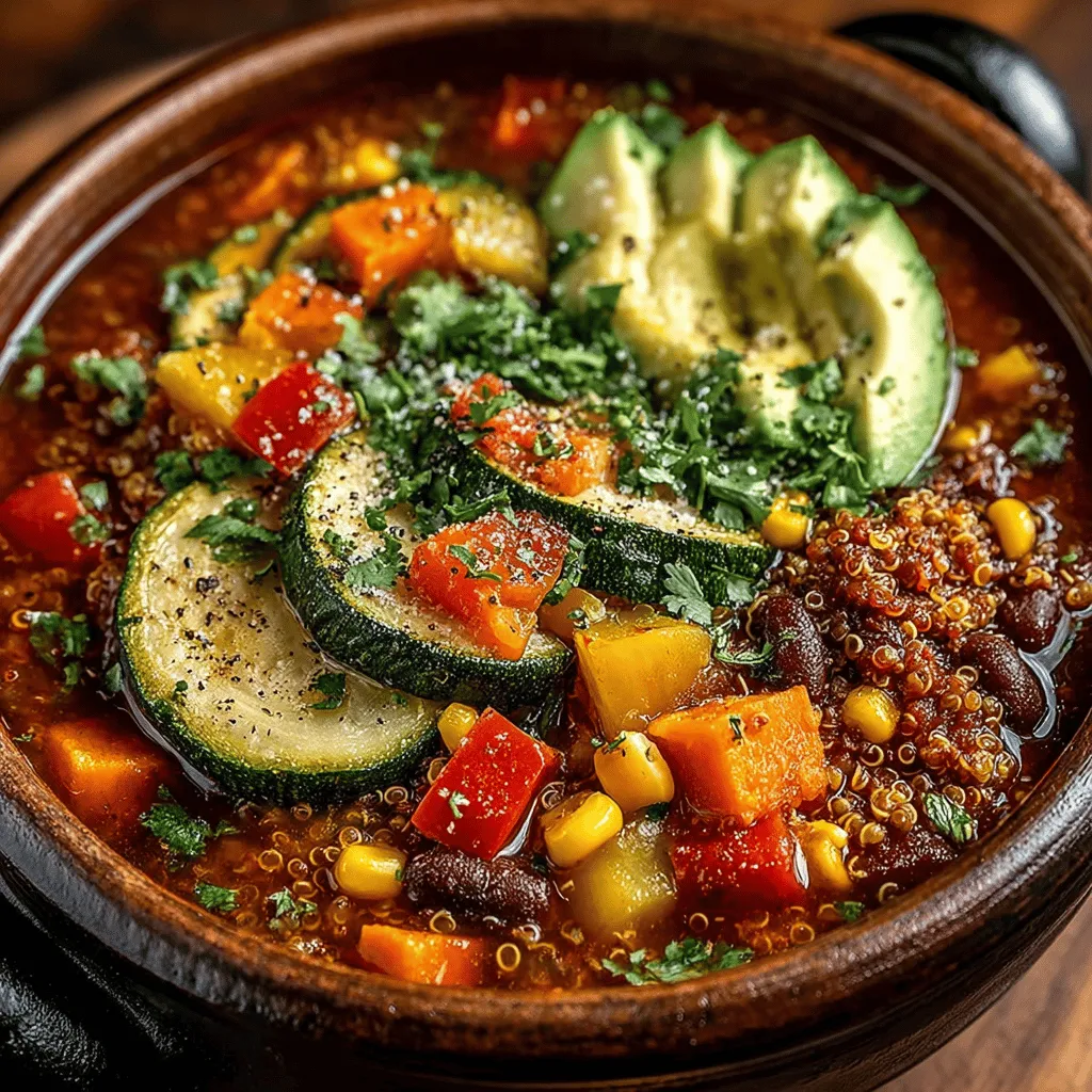 As the seasons transition and the air grows crisp, there's nothing quite like a warm, nourishing bowl of chili to soothe the soul. Enter the Hearty Harvest Slow Cooker Vegetable and Quinoa Chili, a delectable plant-based dish that not only satisfies your hunger but also fuels your body with wholesome ingredients. This recipe is designed for ease and convenience, making it perfect for busy weeknights or cozy gatherings with family and friends.