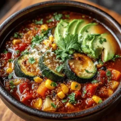 As the seasons transition and the air grows crisp, there's nothing quite like a warm, nourishing bowl of chili to soothe the soul. Enter the Hearty Harvest Slow Cooker Vegetable and Quinoa Chili, a delectable plant-based dish that not only satisfies your hunger but also fuels your body with wholesome ingredients. This recipe is designed for ease and convenience, making it perfect for busy weeknights or cozy gatherings with family and friends.