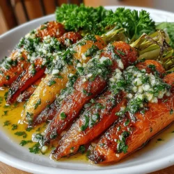 Garlic Butter Roasted Carrots: A Flavorful Side Dish