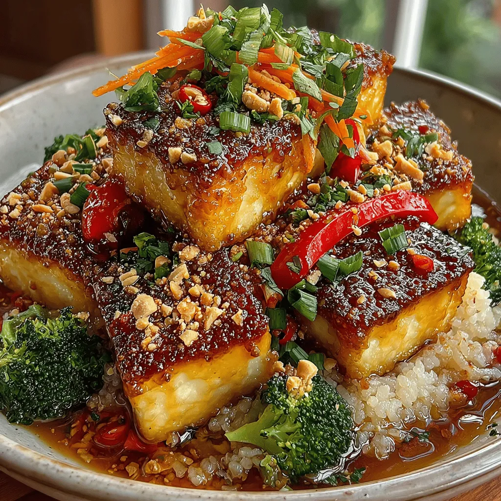 If you're seeking a quick yet satisfying meal that bursts with flavor and nutrition, look no further than the Easy Thai Peanut Tofu and Broccoli Bowl. This dish not only showcases the vibrant essence of Thai cuisine but also highlights the incredible health benefits of its key ingredients: tofu and a colorful medley of vegetables. With its aromatic peanut sauce and a delightful crunch from fresh produce, this recipe is a perfect fit for those who lead busy lifestyles but still crave a wholesome and delicious meal.