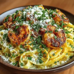 Creamy Shrimp Alfredo Delight: A Culinary Experience